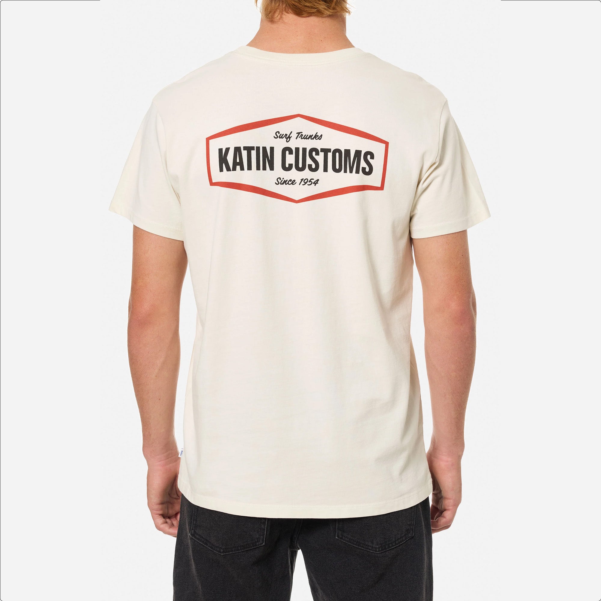 Katin Streamline Men's S/S T-Shirt - Vintage White