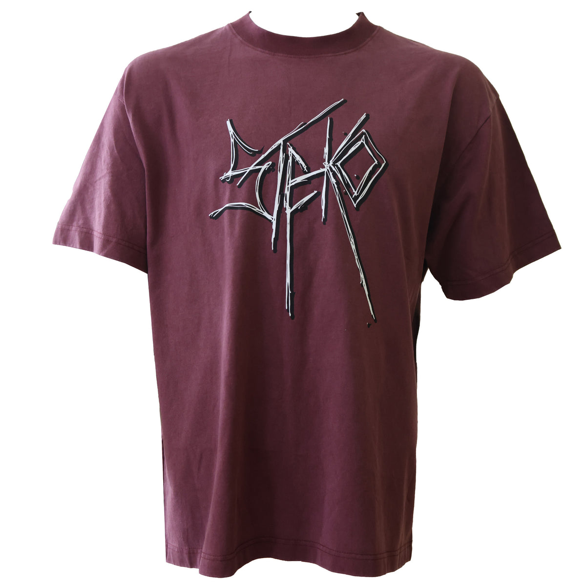 Steko Pier Classic Men's S/S T-Shirt - Burgundy