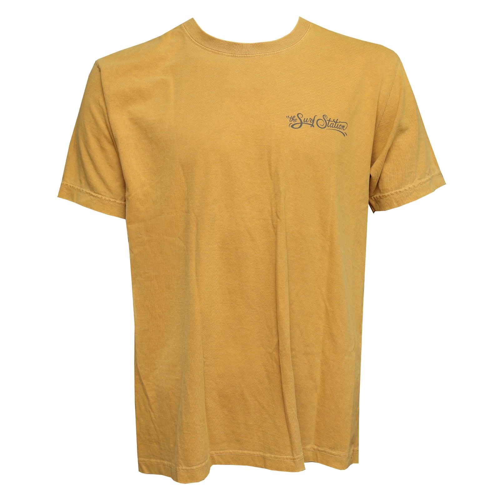 Surf Station x Ryan Leonardy Stoked Men's S/S T-Shirt - Sand