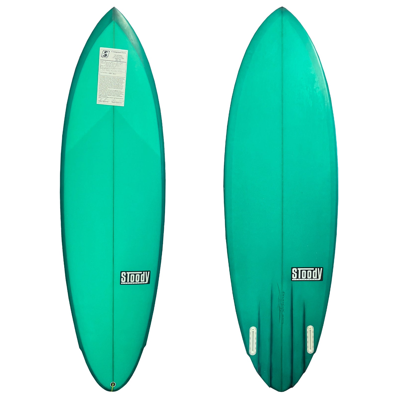 Stoody 5'10 Consignment Surfboard - Futures