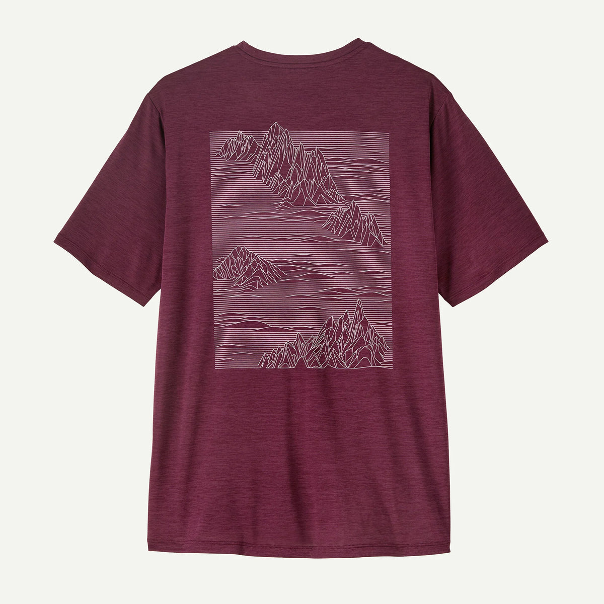 Patagonia Capilene® Cool Daily Strataspire Men's S/S T-Shirt - Berry Fig: Light Berry Fig X-Dye