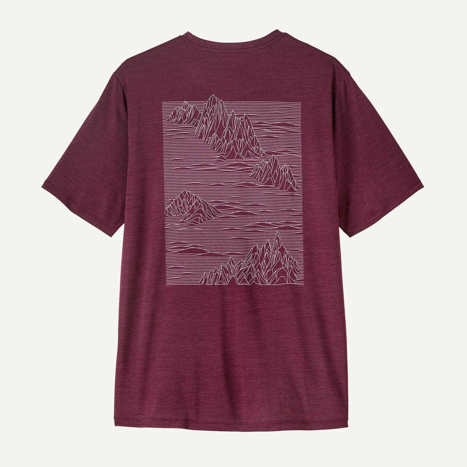 Patagonia Capilene® Cool Daily Strataspire Men's S/S T-Shirt - Berry Fig: Light Berry Fig X-Dye