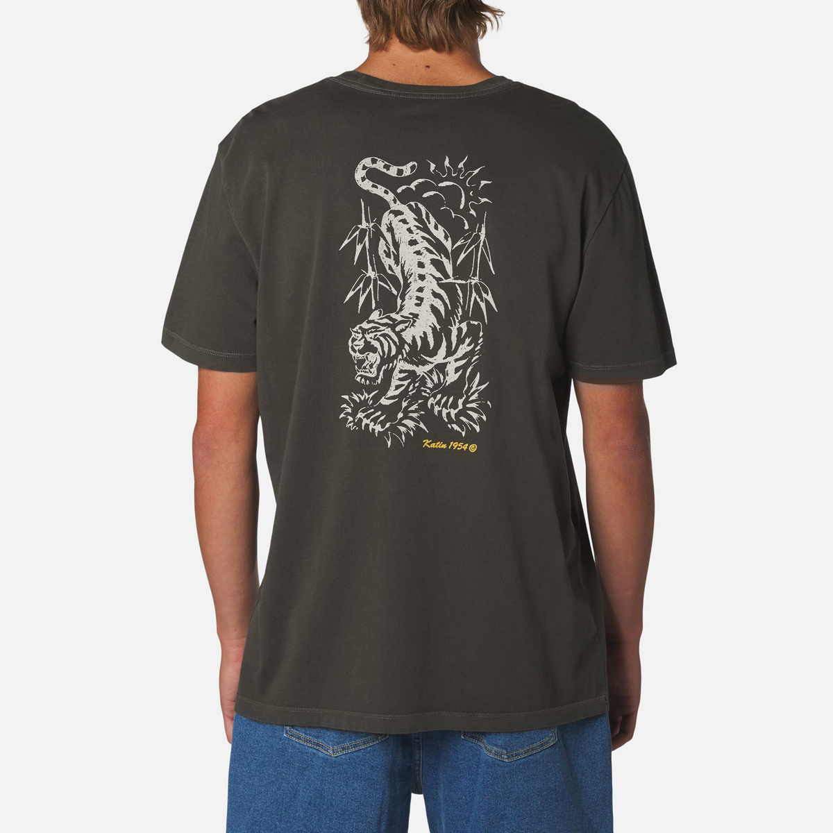 Katin Stripes Men's S/S T-Shirt - Lead