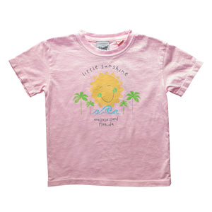 Surf Station Little Sunshine Toddler Girls S/S T-Shirt