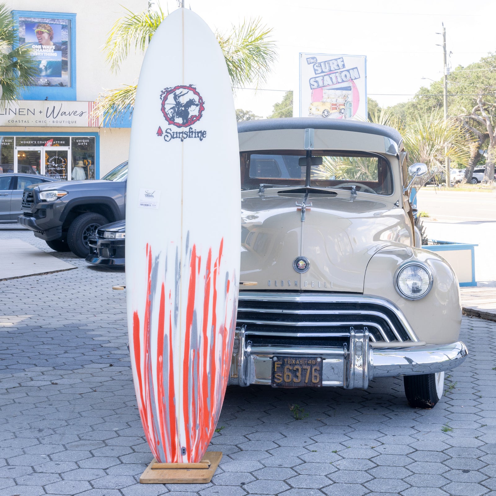 Sunshine CC Rider 7'0 Funboard Surfboard - FCS II