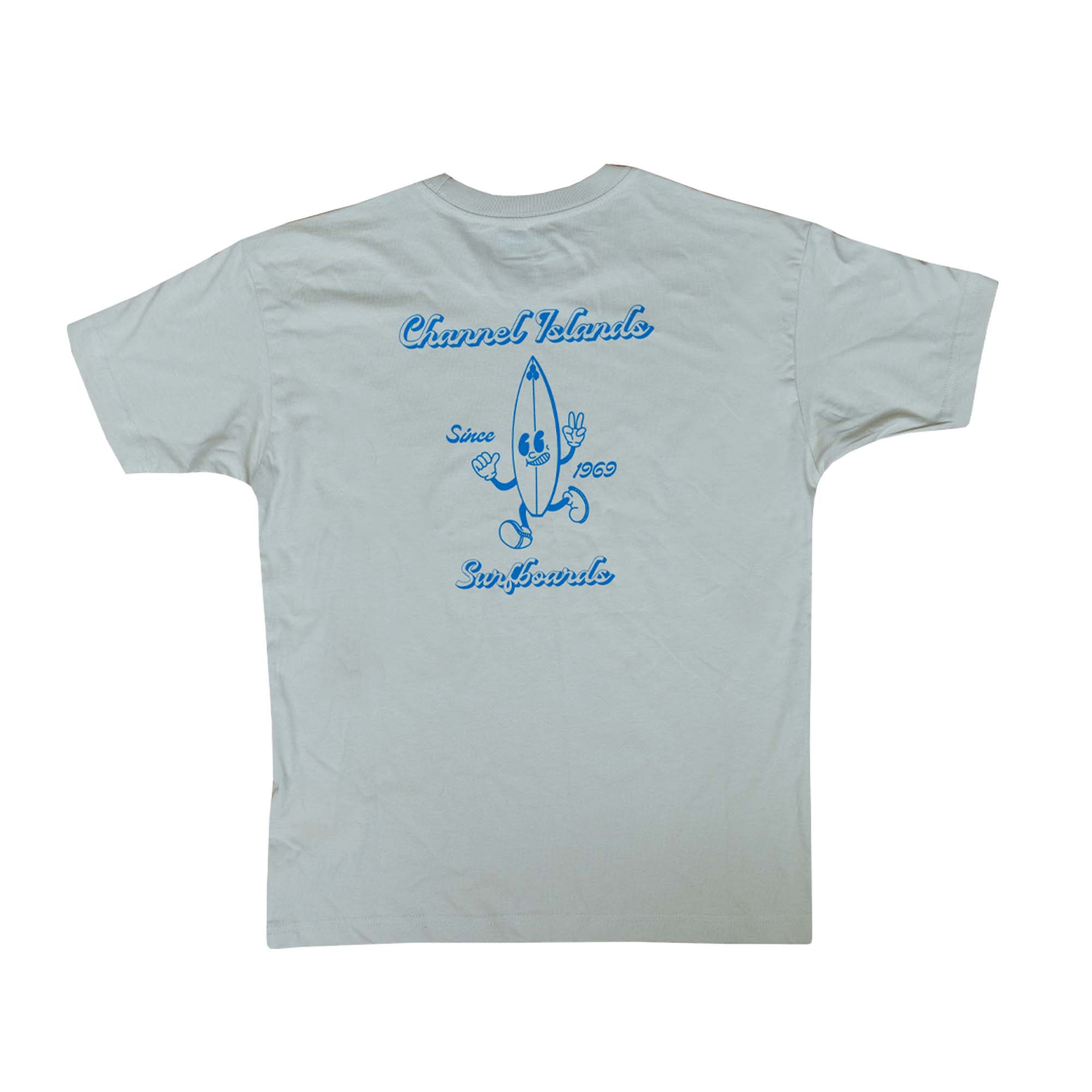 Channel Islands Surfy Youth Boy's S/S T-Shirt - Cloud