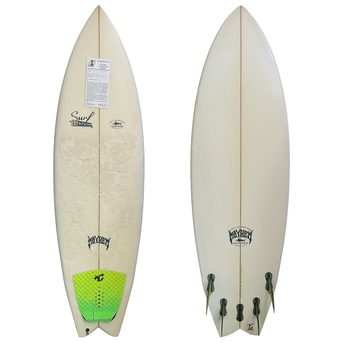 Lost Sword Fish 5'9 Consignment Surfboard - FCS II
