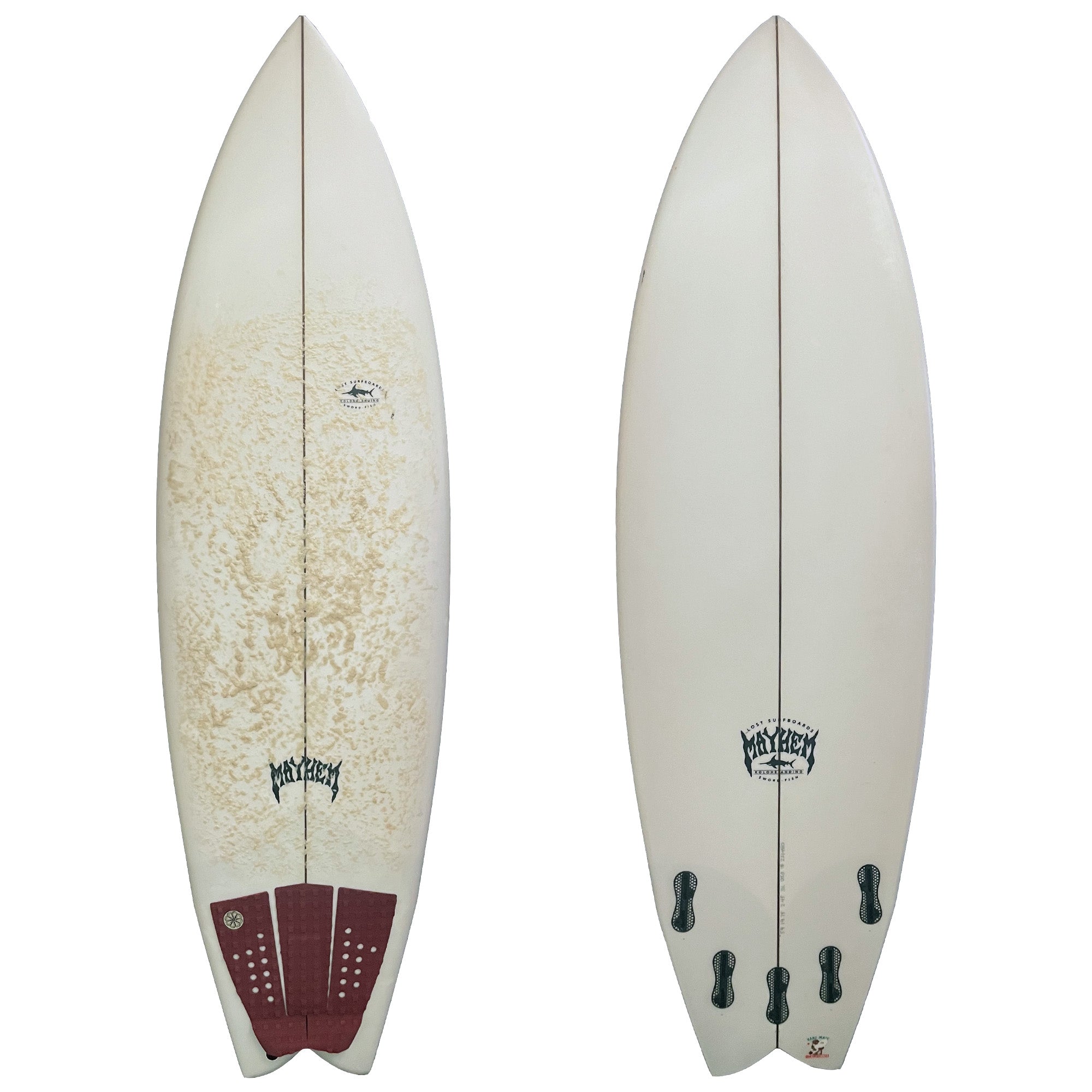 Lost Swordfish 5'9 Used Surfboard - FCS II