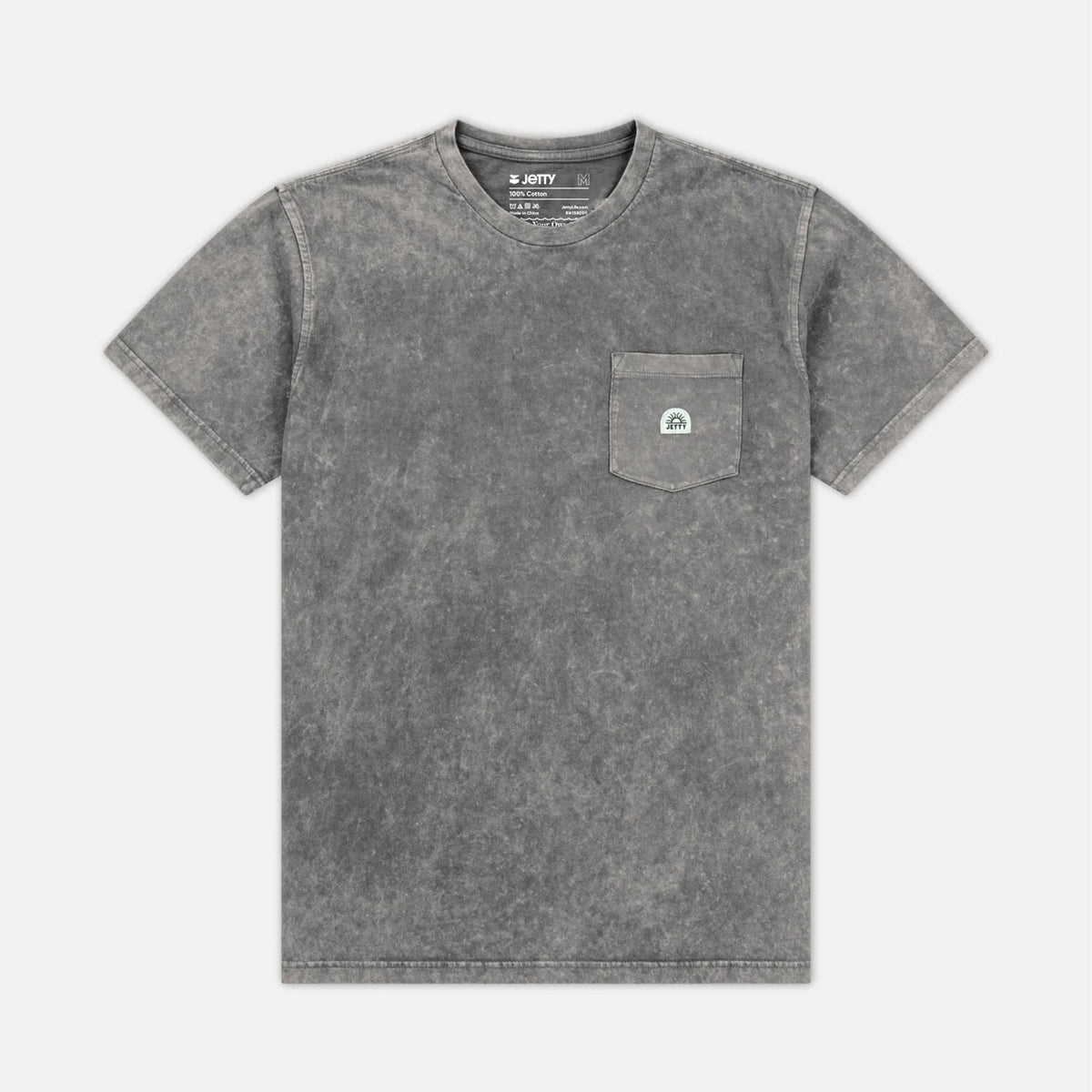 Jetty Tanker Men's S/S T-Shirt - Grey