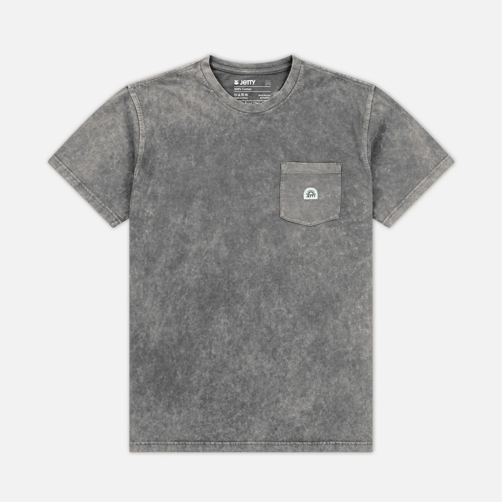 Jetty Tanker Men's S/S T-Shirt - Grey