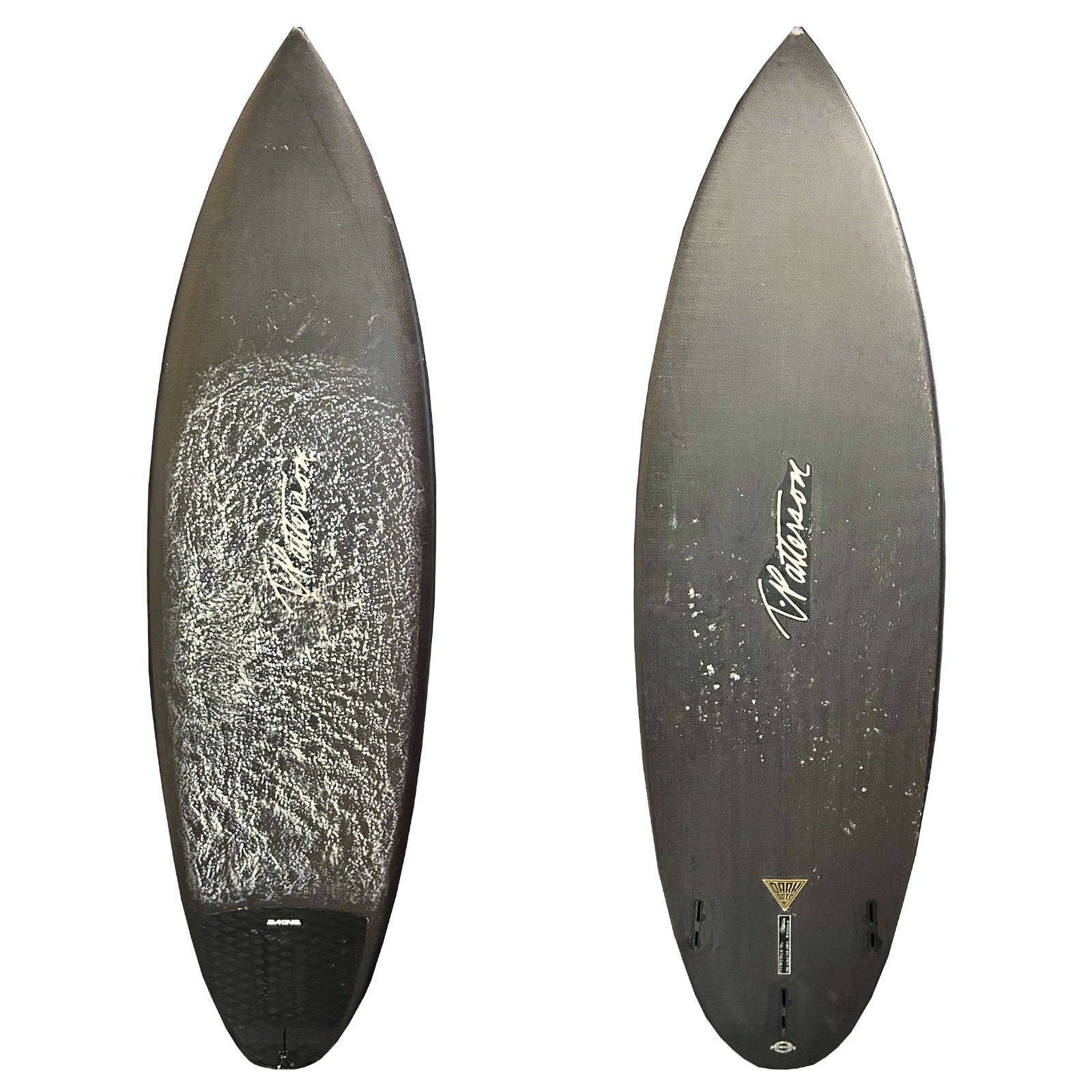 T. Patterson The Clam Dark Arts 5'9 Consignment Surfboard - FCS II