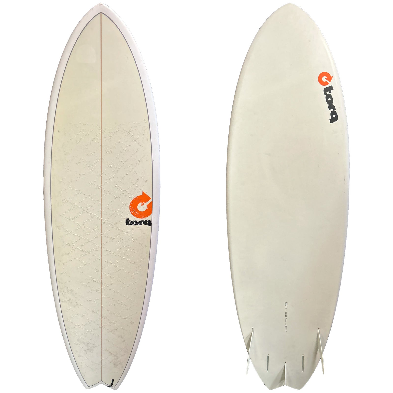 Torq 5'11 Used Surfboard - Futures