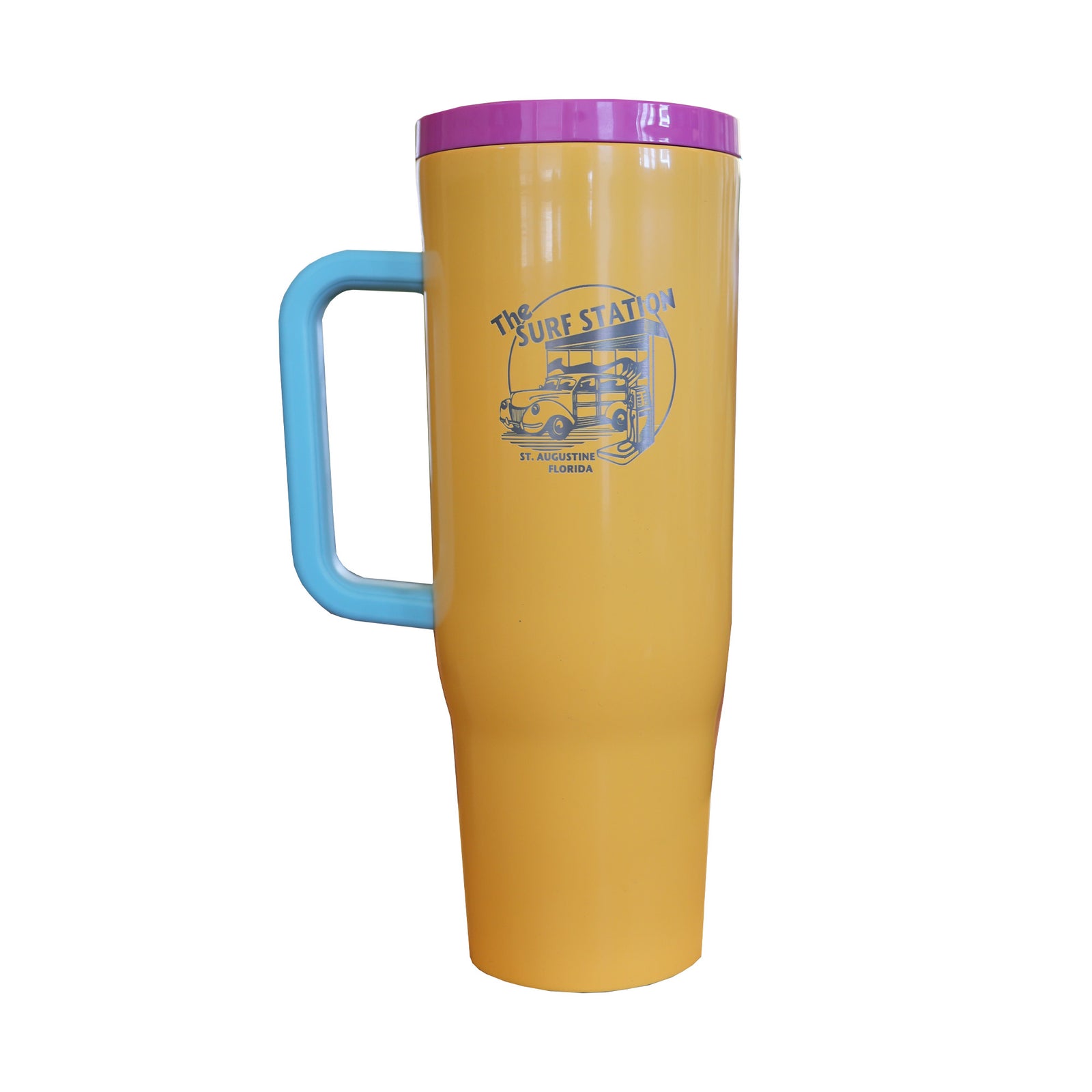 Corkcicle Surf Station Cruiser Tumbler - 40oz/Toucan Jams/Woody