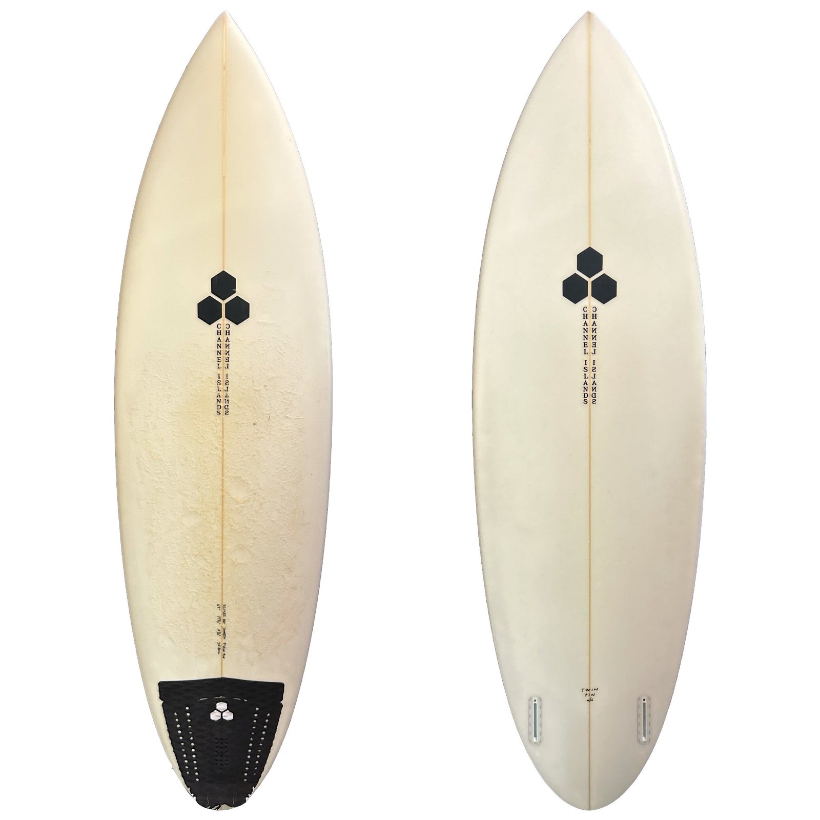Channel Islands Twin Pin 6'1 Consignment Surfboard - Futures