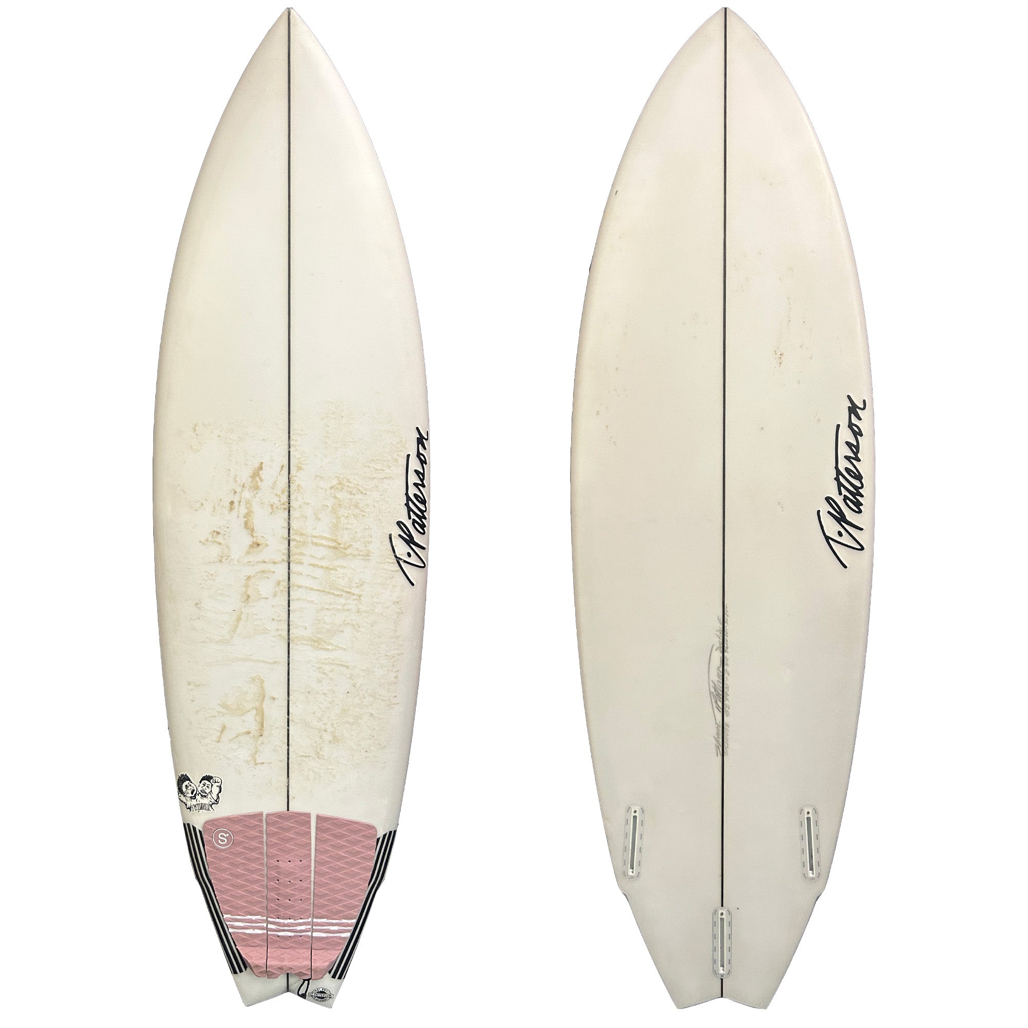 T. Patterson Twinner 5'8 Used Surfboard