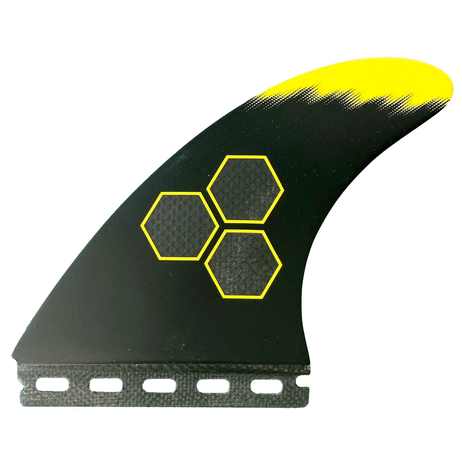 Channel Islands Tech 2 Tri Fin Set - Large/Yellow