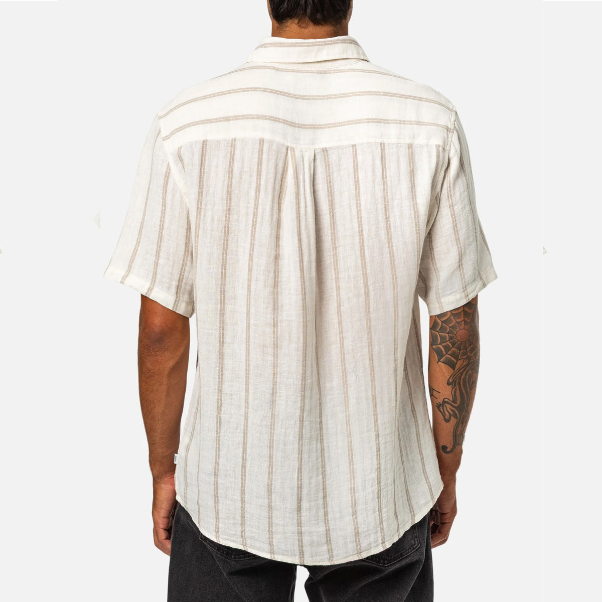 Katin Alan Men's S/S Woven Shirt - Vapor Grey