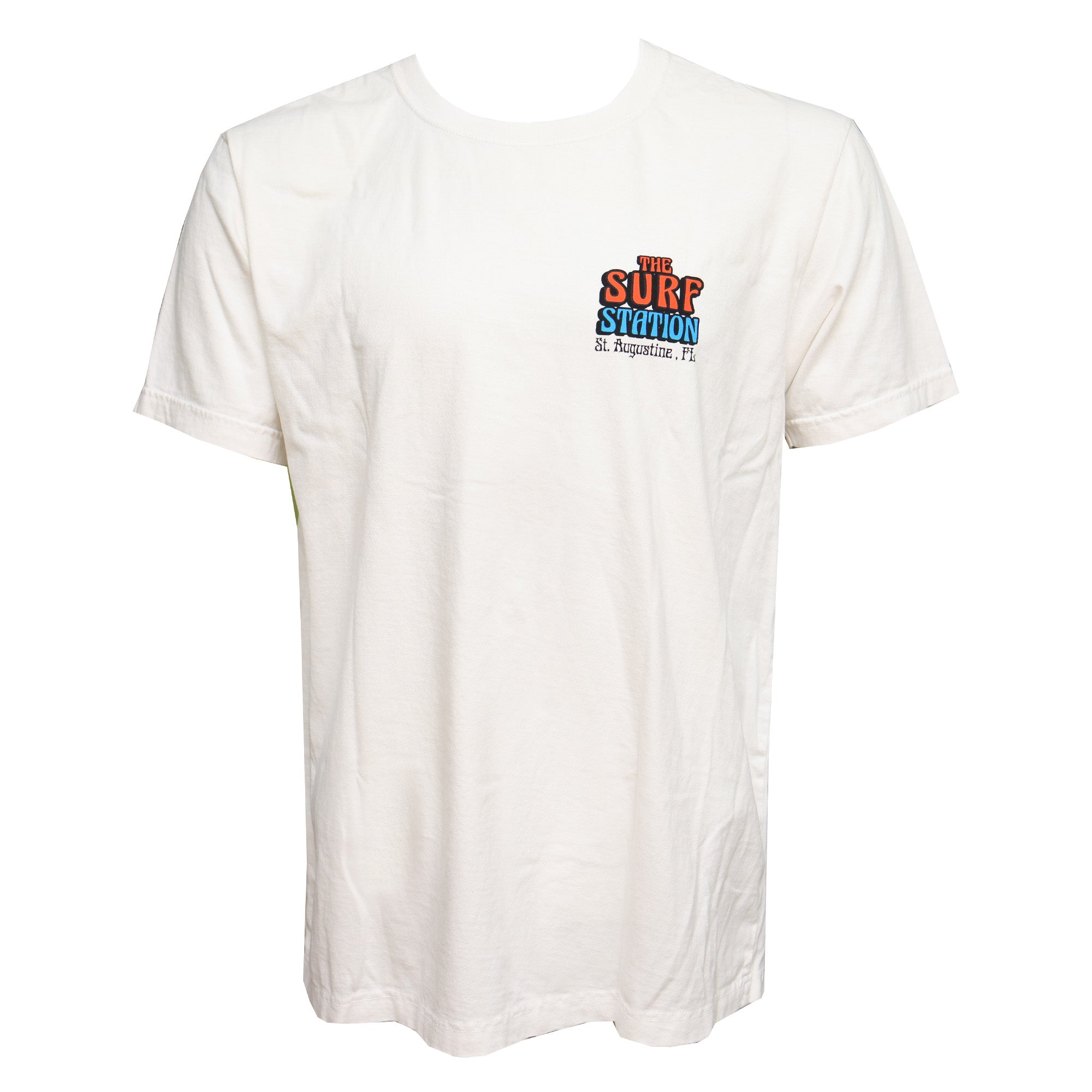 Surf Station x Cooper Neil One More Wave Men's S/S T-Shirt - Vintage White