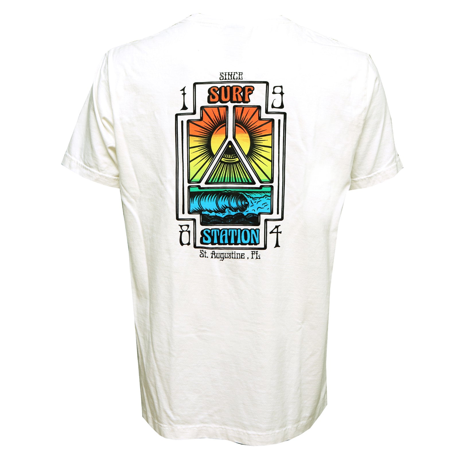 Surf Station x Cooper Neil One More Wave Men's S/S T-Shirt - Vintage White