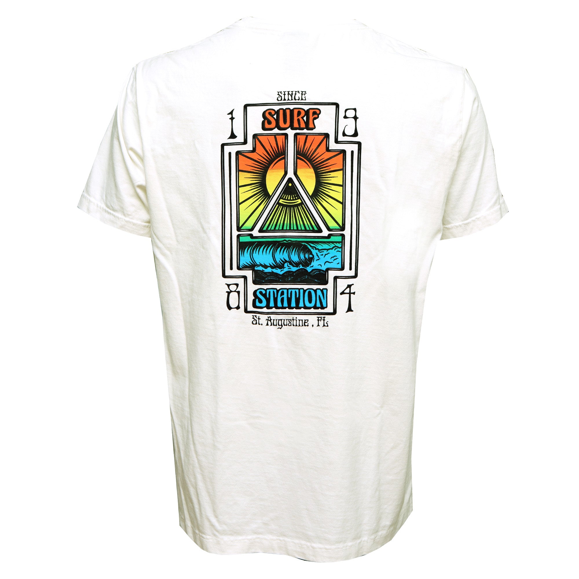 Surf Station x Cooper Neil One More Wave Men's S/S T-Shirt - Vintage White