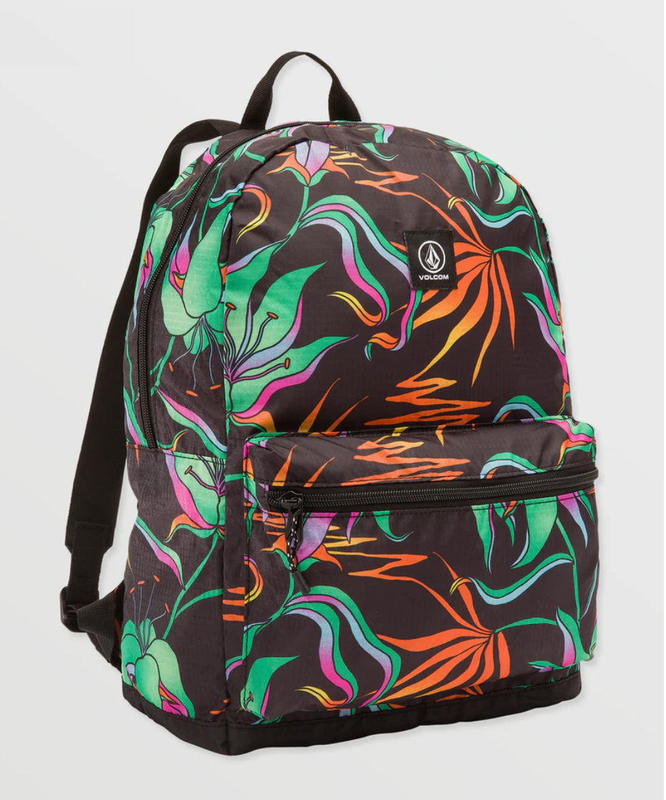 VOLCOM(ボルコム)リュック ブラック・グリーン Volcom BT Packable Backpack - Black/Green - Surf Station Store
