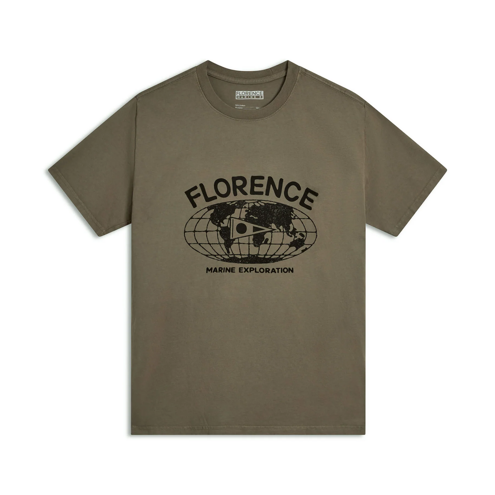 Florence Marine X Voyage Men's S/S T-Shirt - Moss Grey