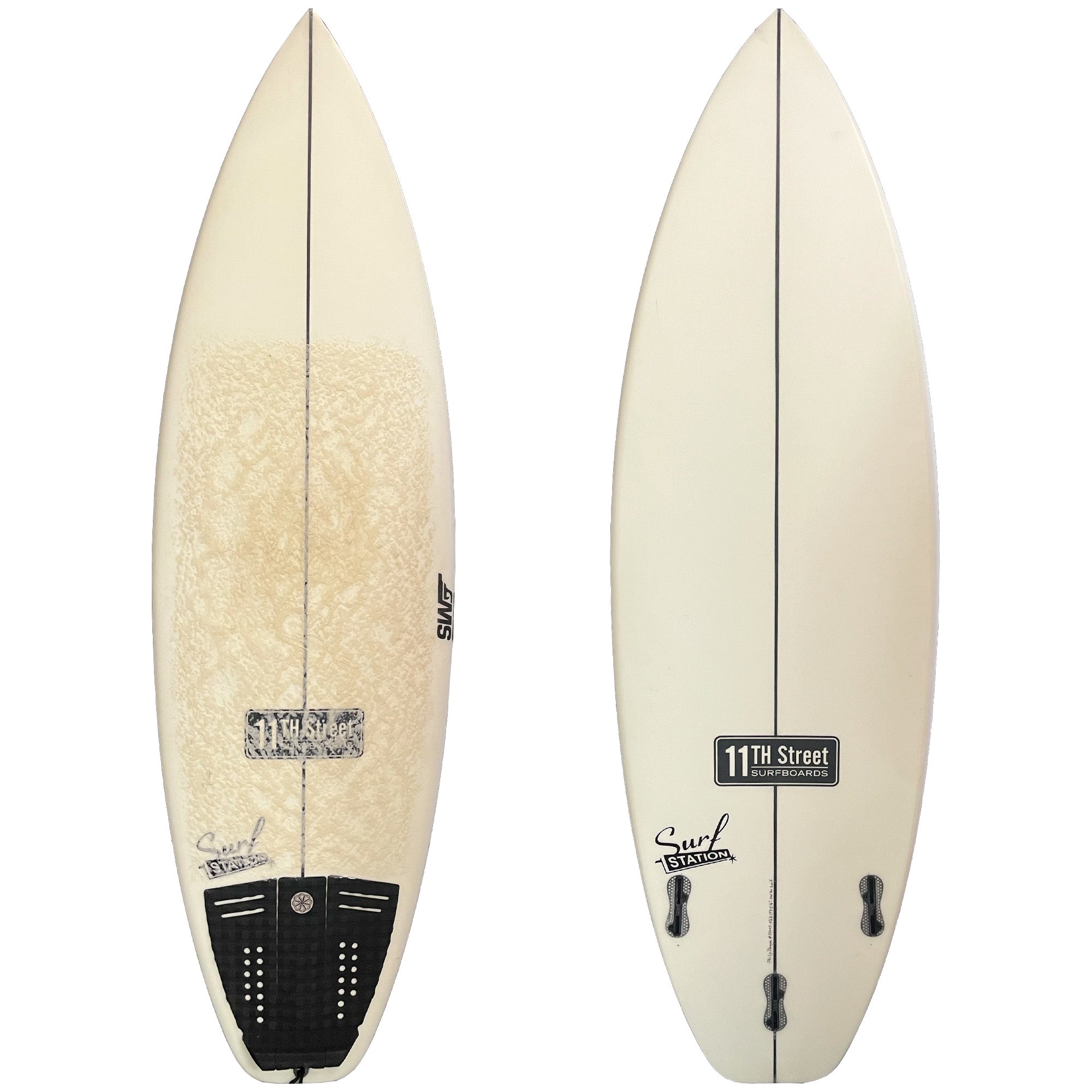 11th Street Surfboards Secret Weapon 5'6 Consignment Surfboard - FCS II