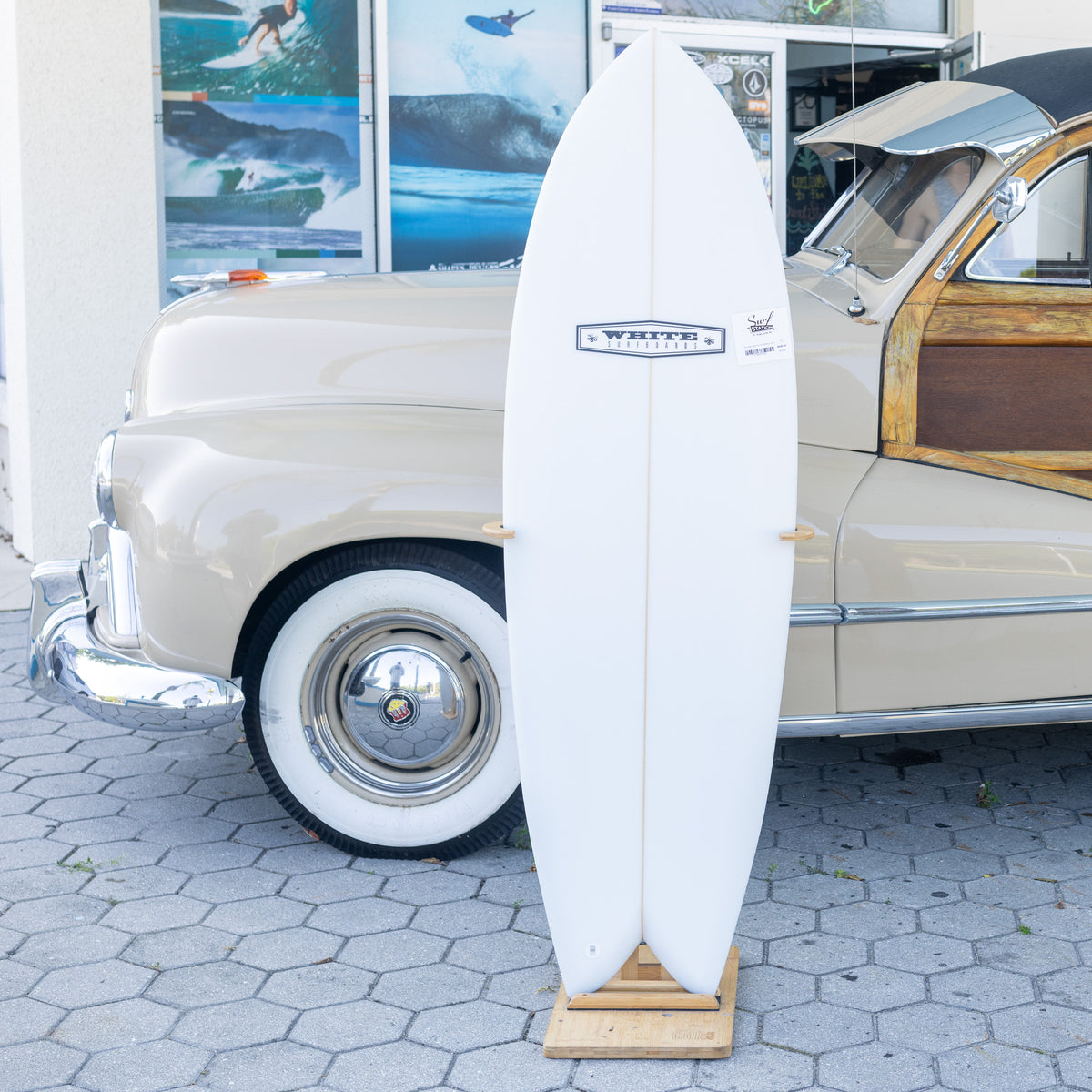 Ken White Quad Fish 5'8 Surfboard - FCS II