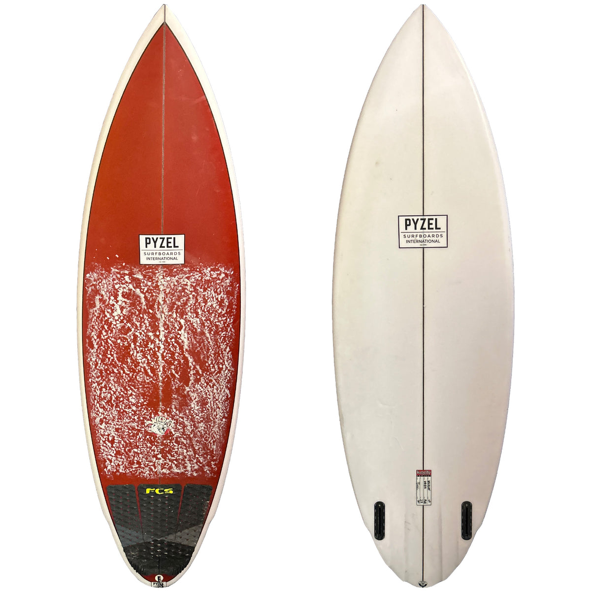 Pyzel Wild Cat 5'8 Consignment Surfboard - Futures
