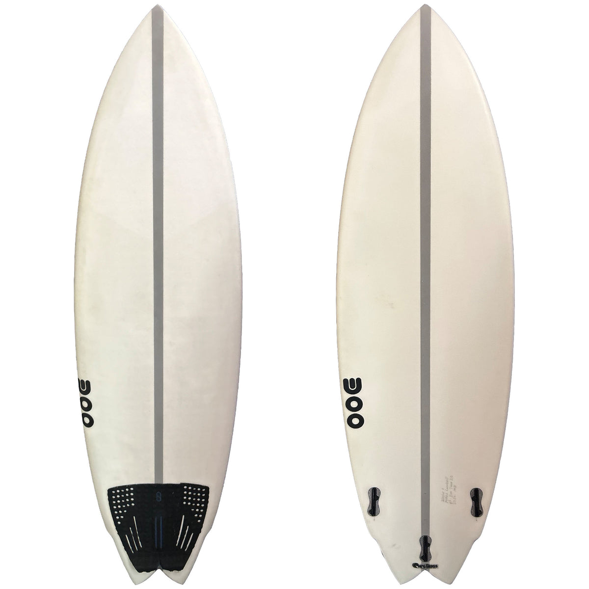 Woo Shapes 5'8 Consignment Surfboard - FCS II