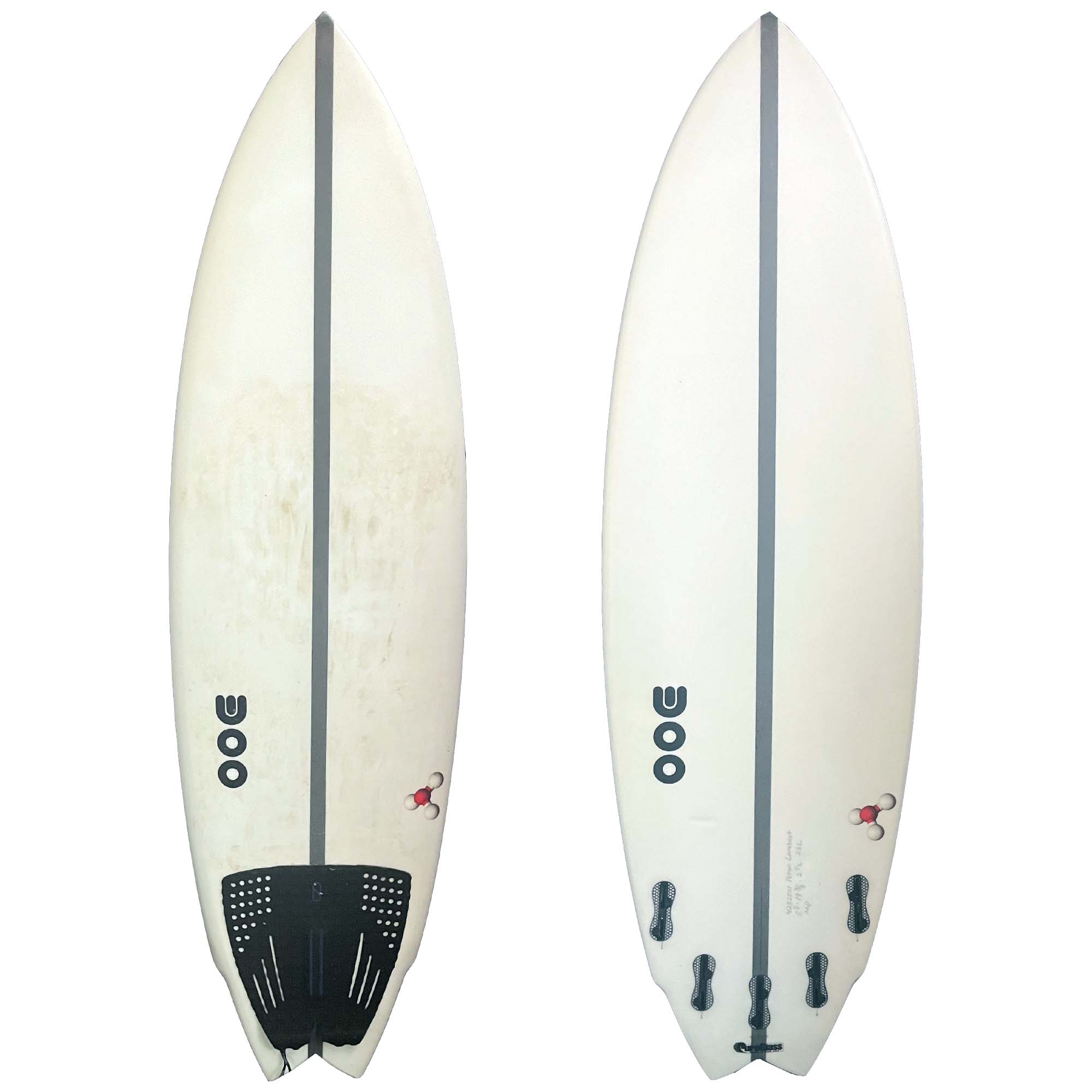 Woo Shapes Ion 2.0 5'8 Consignment Surfboard - FCS II