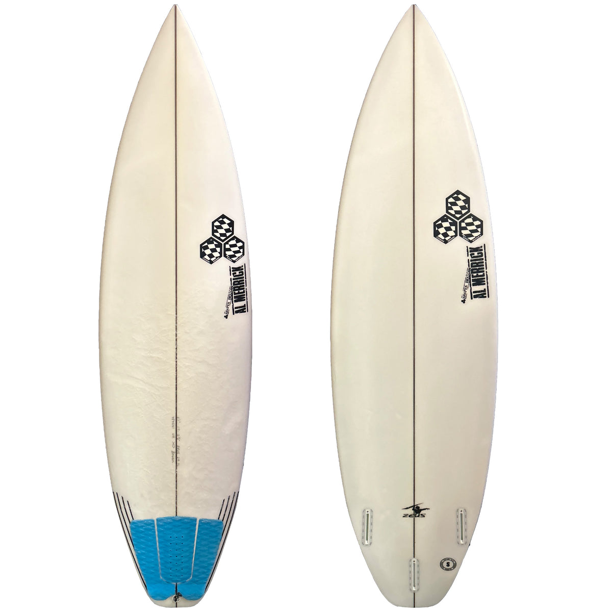 Channel Islands custom Zeus 6'1 Consignment Surfboard - Futures