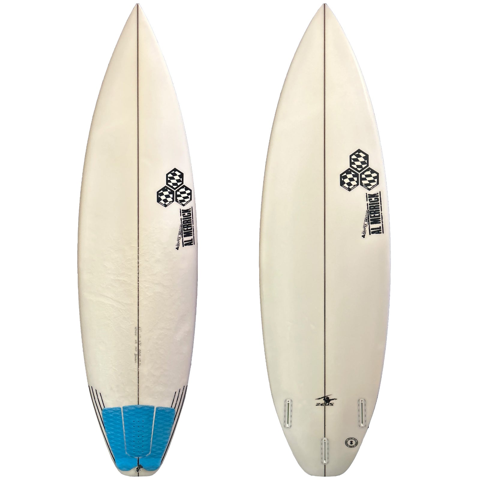 Channel Islands custom Zeus 6'1 Consignment Surfboard - Futures