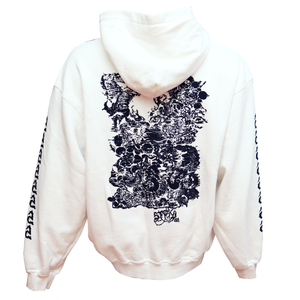 Steko Zuma Men's L/S Hoodie - White