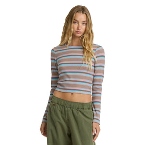 Billabong Saturdays Thermal Women's L/S T-Shirt - Acorn