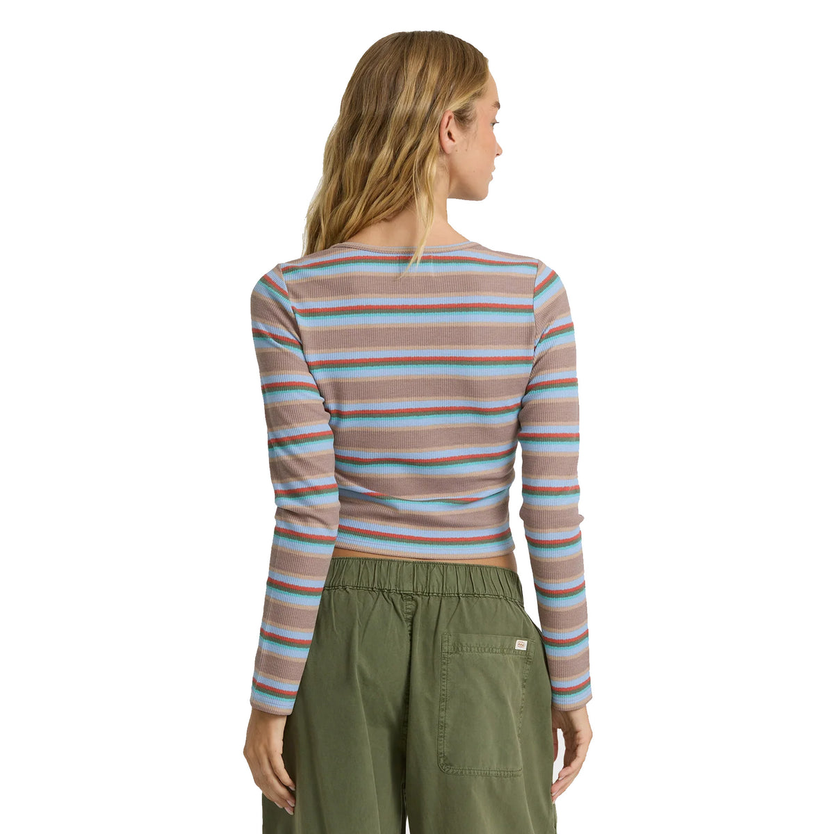 Billabong Saturdays Thermal Women's L/S T-Shirt - Acorn