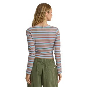 Billabong Saturdays Thermal Women's L/S T-Shirt - Acorn