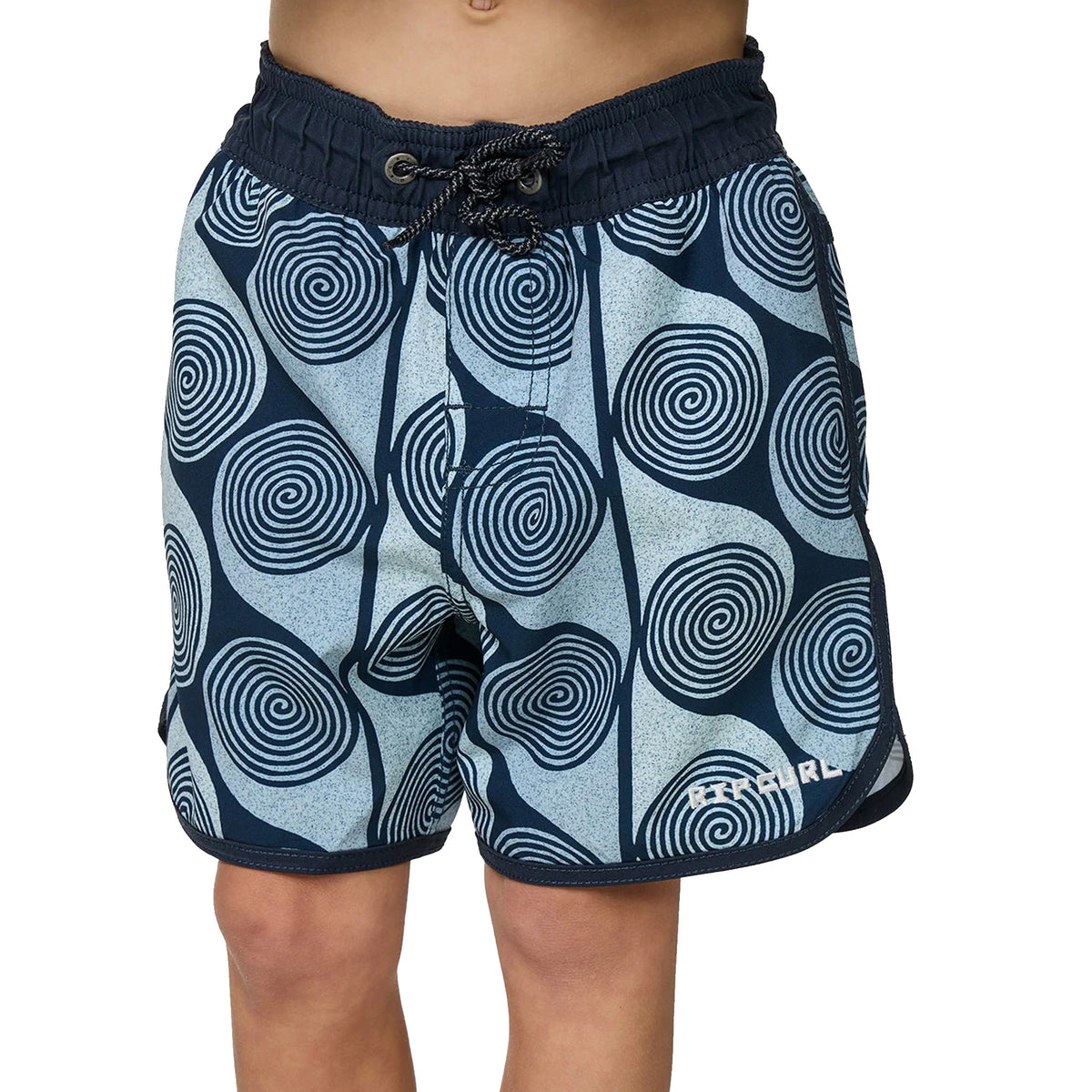 Rip Curl AOTS Primary Volley Toddler Boys Boardshorts - Dark Navy