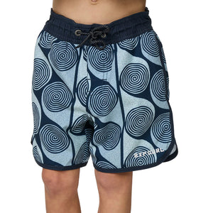 Rip Curl AOTS Primary Volley Toddler Boys Boardshorts - Dark Navy