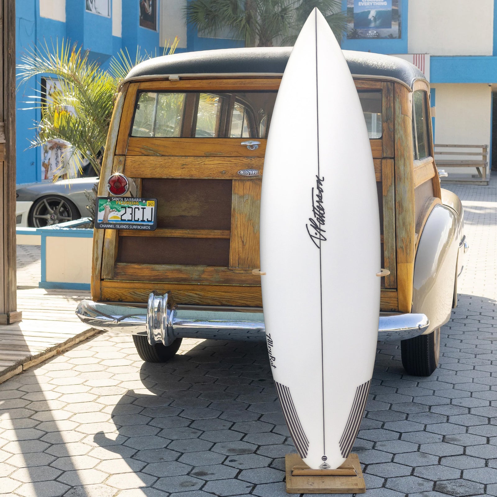 T. Patterson Alley Rat PU/Poly 5'10 Surfboard - FCS II