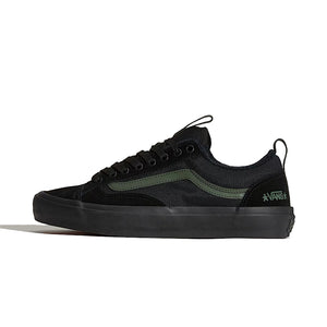Vans x Atiba Jefferson Old Skool 36+ Skate Men's Shoes - Black/Dark Green