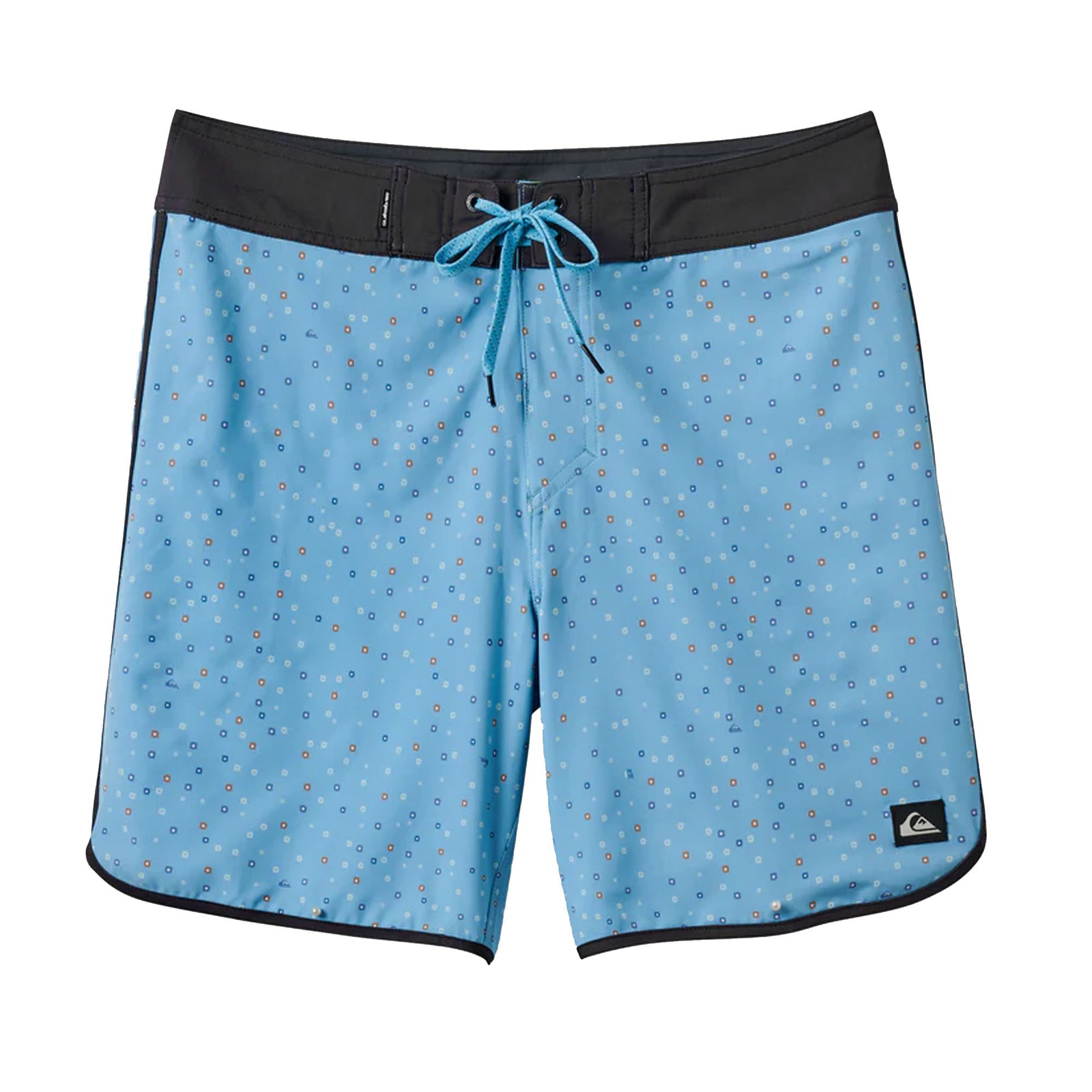 Quiksilver Surfsilk Scallop 19" Men's Boardshorts - Aqua Blue