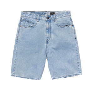 Volcom Billow Denim 22" Men's Walkshorts - Aqua Blue