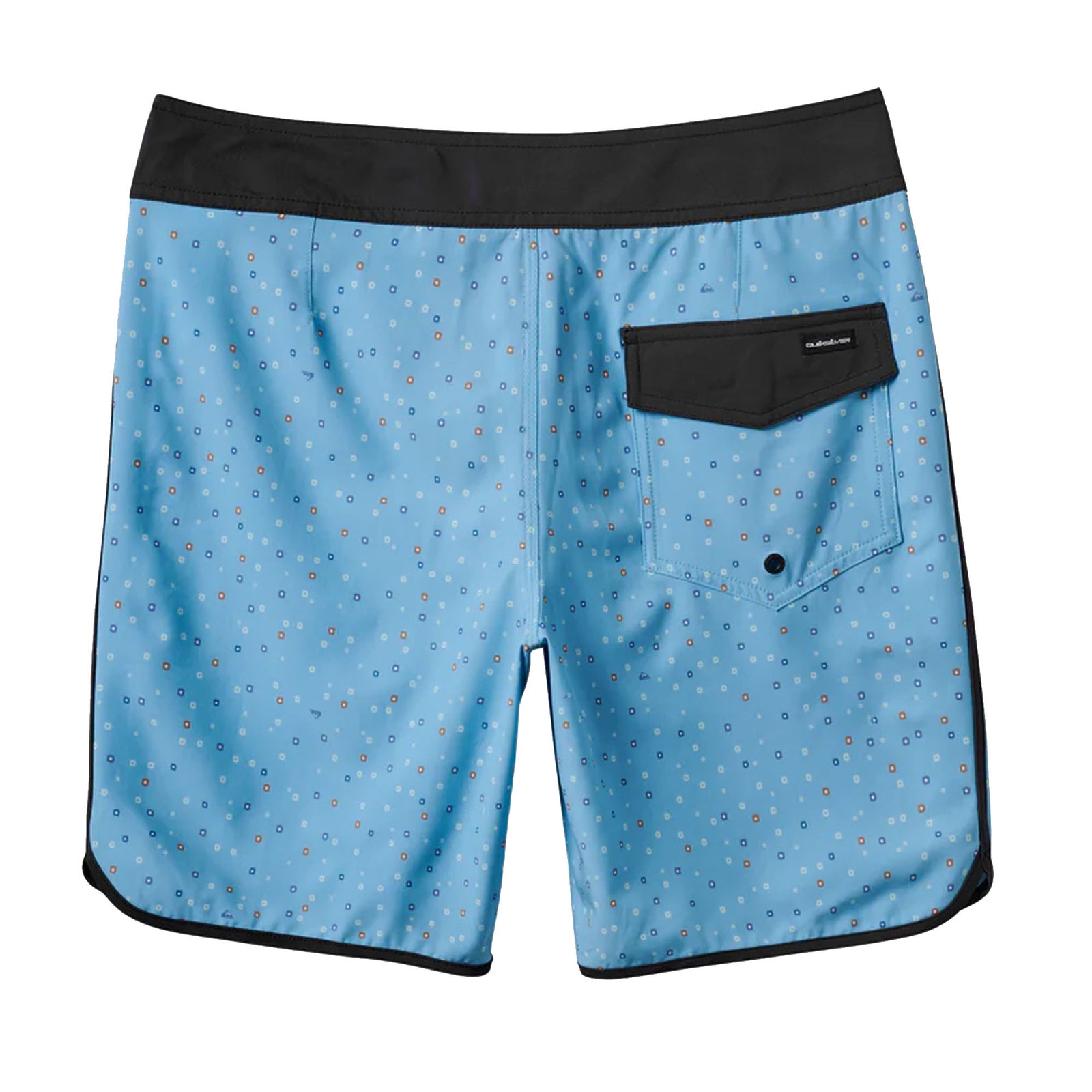 Quiksilver Surfsilk Scallop 19" Men's Boardshorts - Aqua Blue