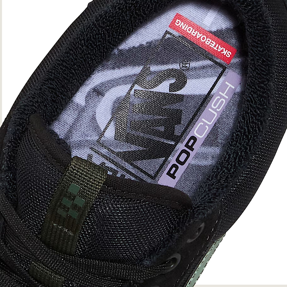 Vans x Atiba Jefferson Old Skool 36+ Skate Men's Shoes - Black/Dark Green