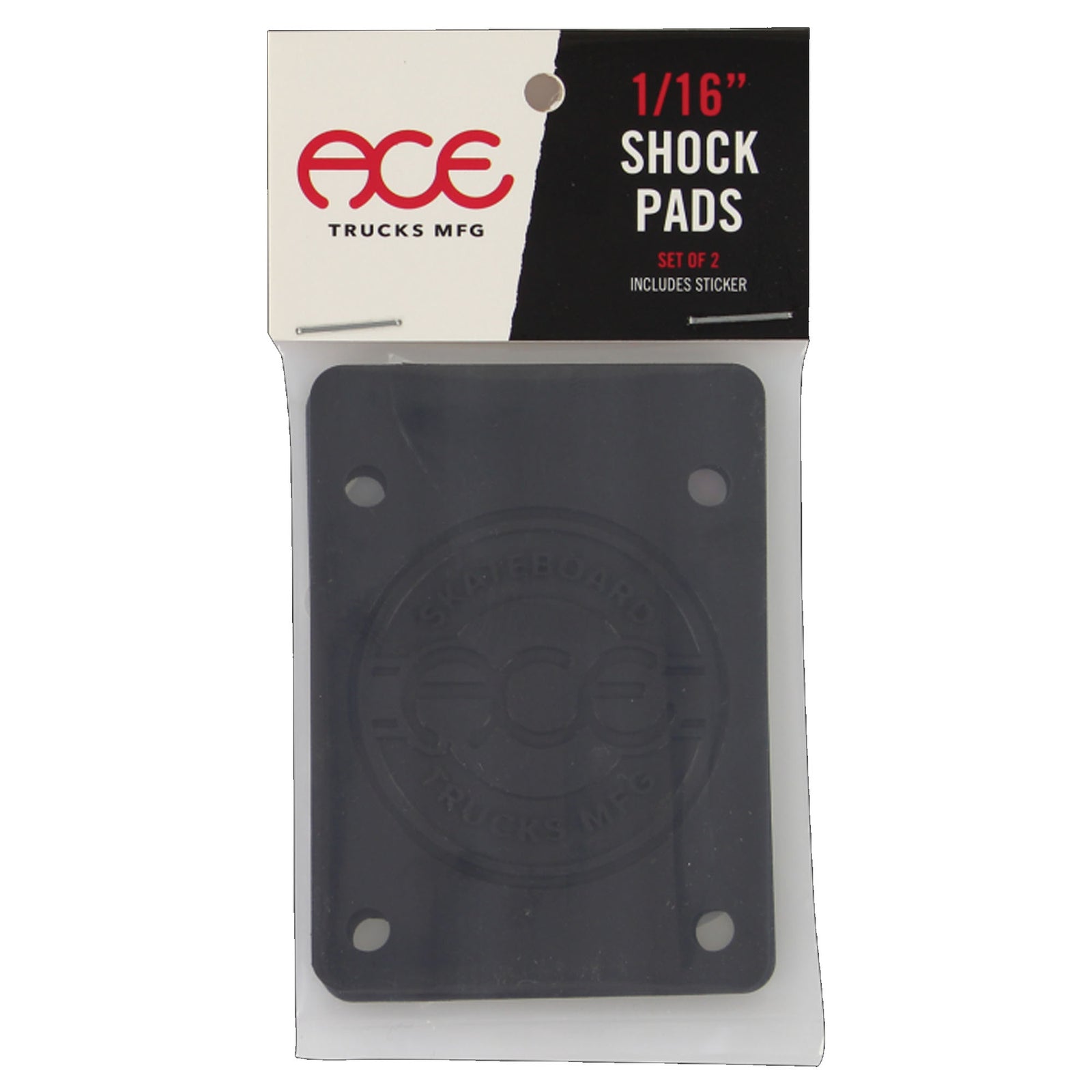 Ace Shock Pad 1/16" Riser Set
