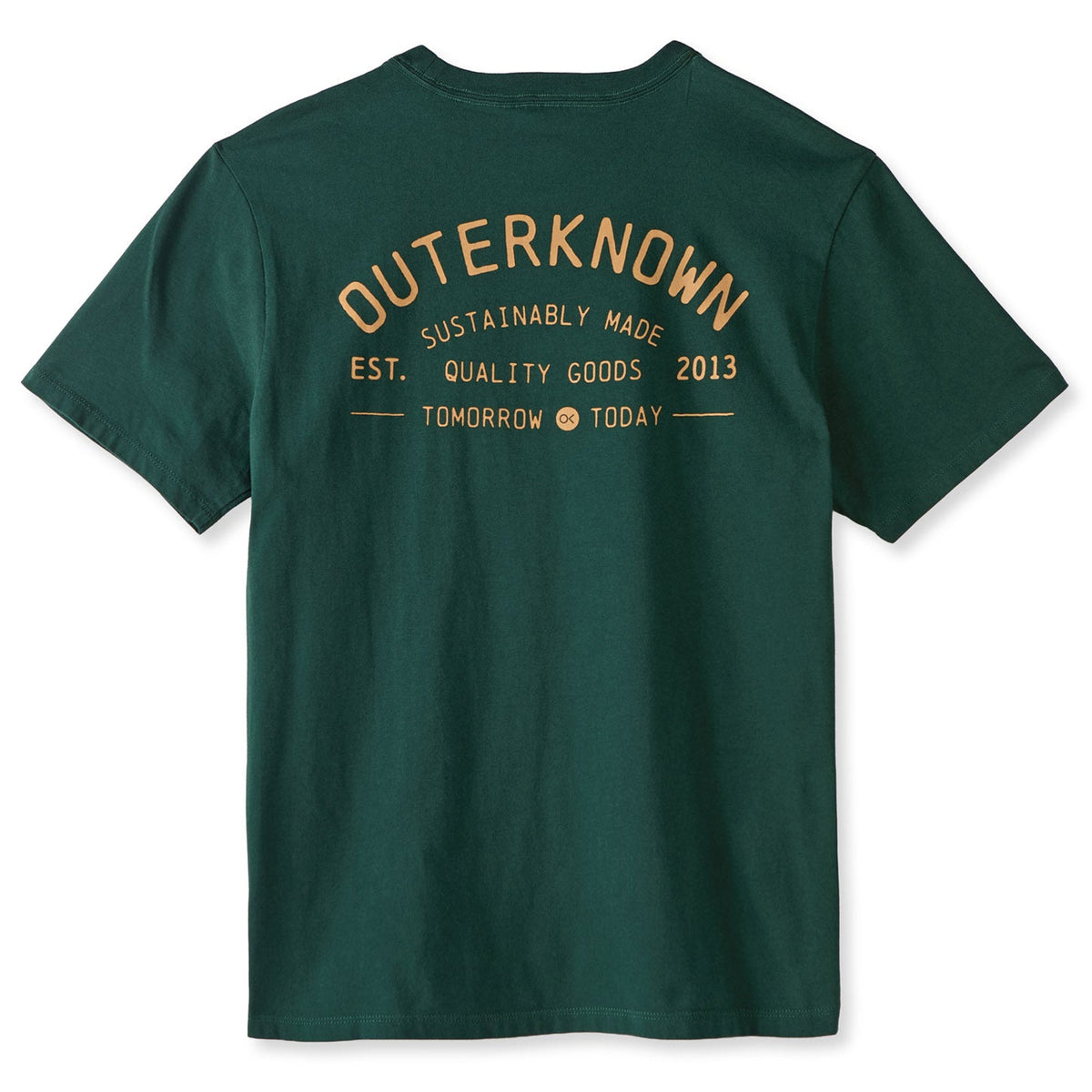 Outerknown Industrial Pocket Men's S/S T-Shirt - Alpine