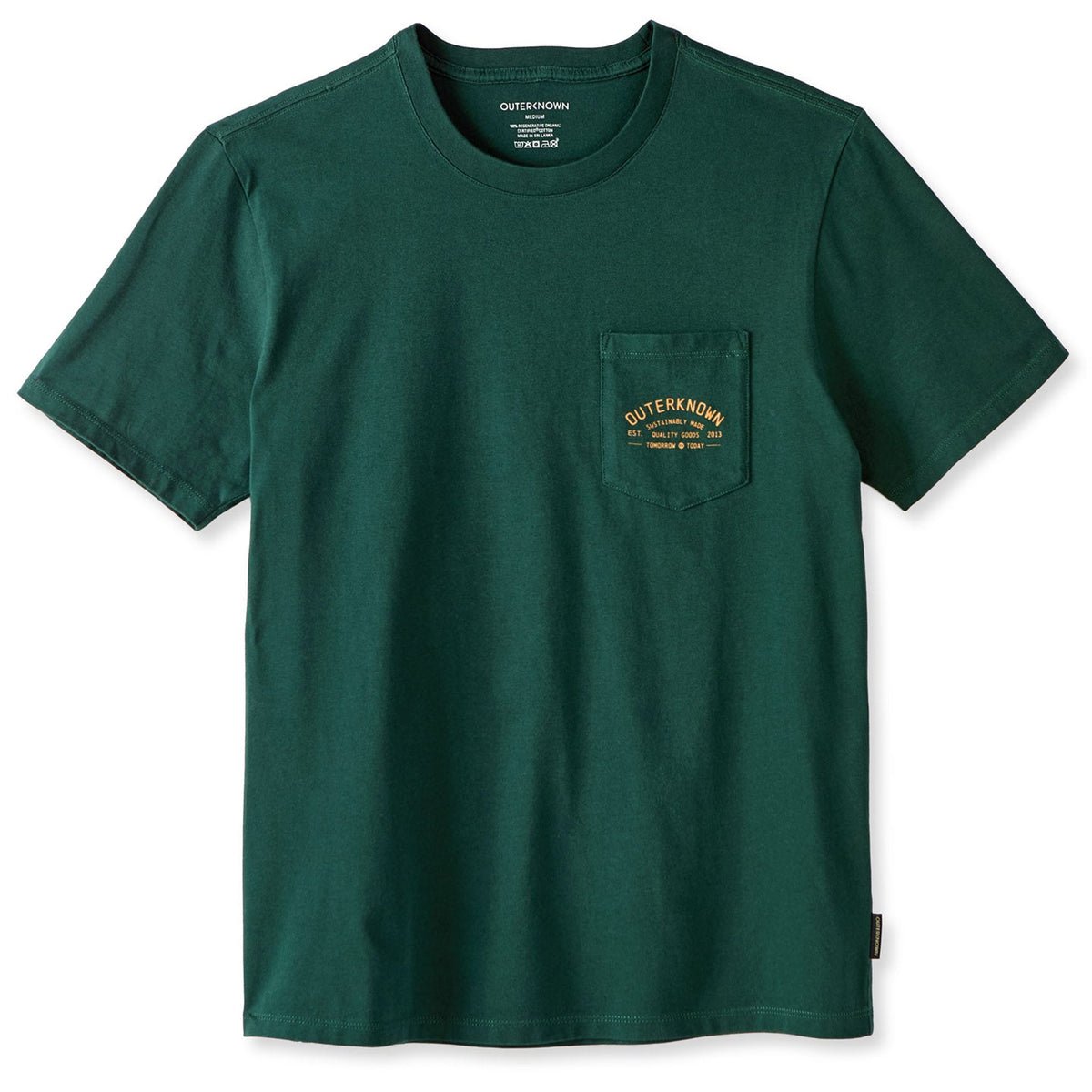 Outerknown Industrial Pocket Men's S/S T-Shirt - Alpine