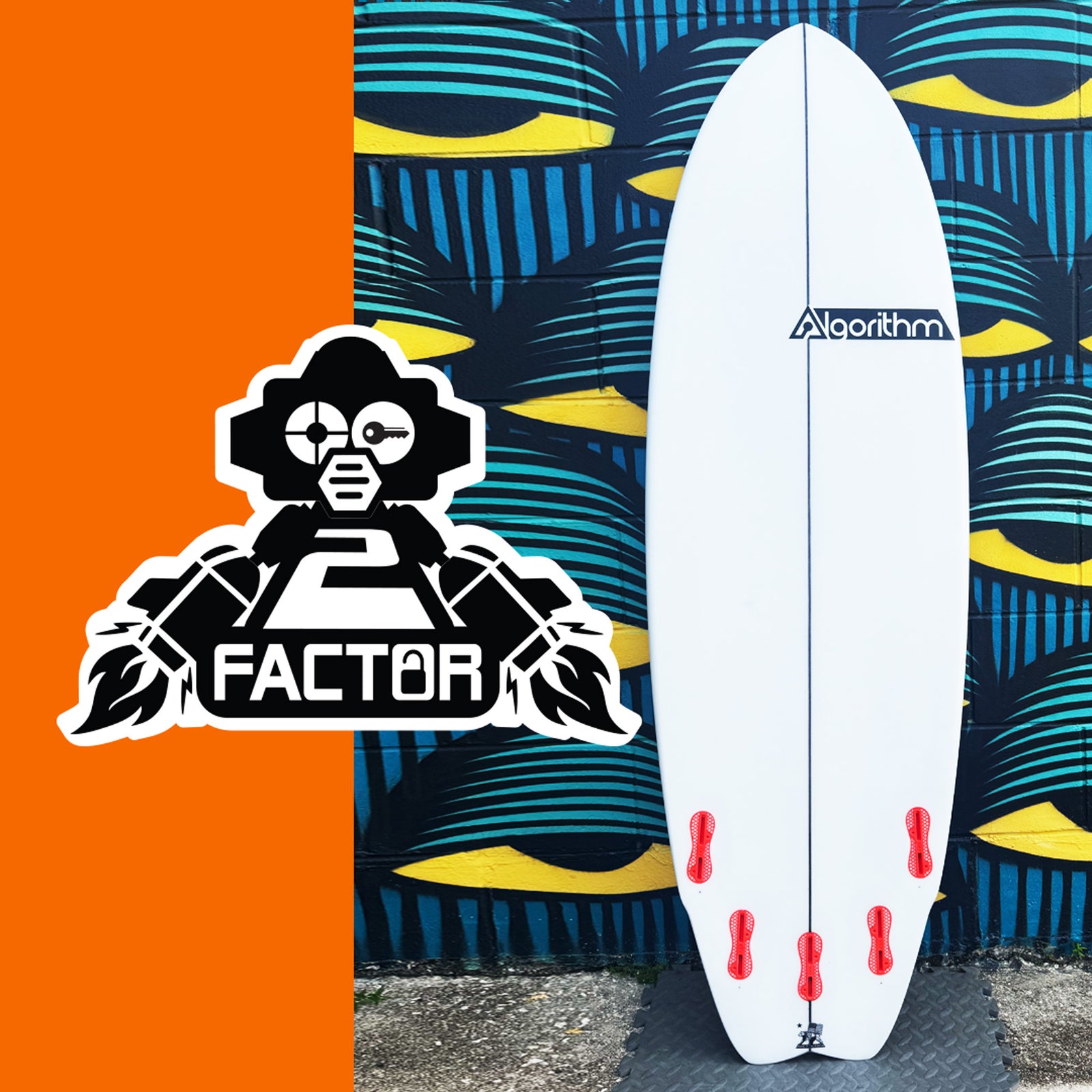 Algorithm 2xFactor Surfboard