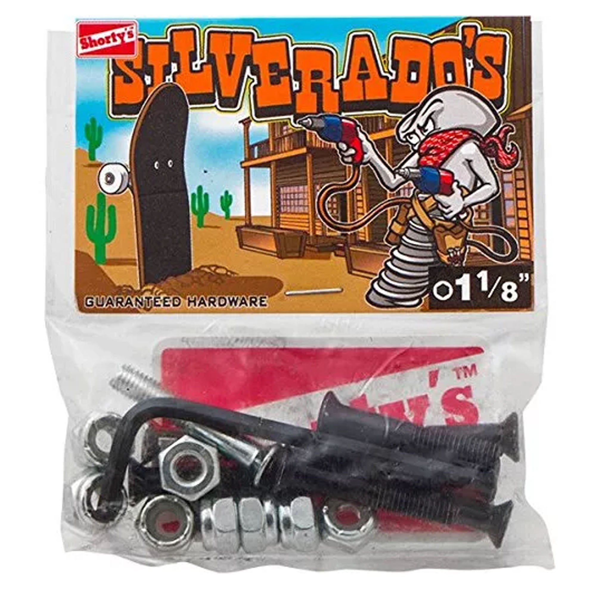 Shorty's Silverados Skate Hardware 1 1/8" Allen